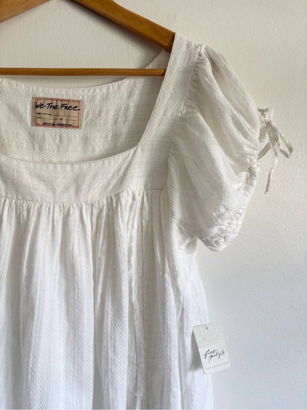 We The Free Summer Camp Tunic in White NEW - Picture 3 of 6